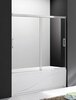 Cezares Tandem-Soft TANDEM-SOFT-VF-2-160/145-P-CR Шторка на ванну, цвет: хром