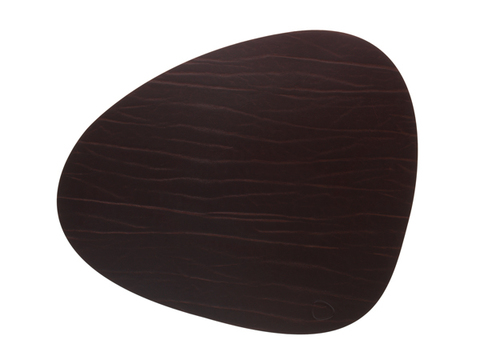 Подстановочная салфетка фигурная 37x44 см LindDNA Buffalo brown 98891