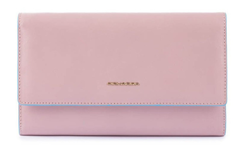 Клатч женский Piquadro Blue Square AC4707B2R/RO3 розовый, кожа натуральная