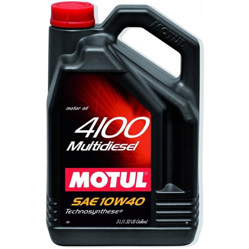 Motul 4100 Multidiesel 10W40 Полусинтетическое дизельное моторное масло