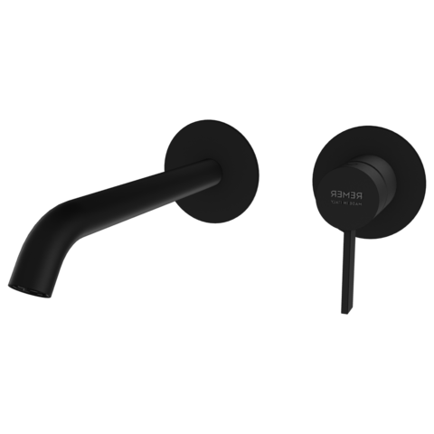 Remer Metrica MC15PLWBNO Смеситель для раковины, цвет: чёрный