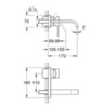 GROHE Allure 19309000 Смеситель для раковины встраиваемый