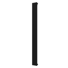 Стальной трубчатый радиатор отопления КЗТО QUADRUM 30 V 1 1750-4 RT RAL 1T103S9005 чёрный матовый муар