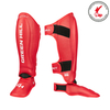 Защита голени Green Hill Contact 3D inject foam MF Красный