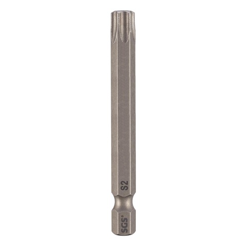 Бита T50H х65мм TORX TR (с отверстием) S2 1шт SGS 6365-TT50