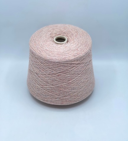 Loro Piana, Coarsehair 2/11 550м, 100%Кашемир,Нежный,персиково-розовый меланж (652),37473