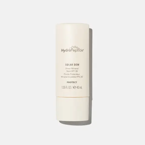 HYDROPEPTIDE Solar Dew Minear Serum SPF30 Солнцезащитный минеральный флюид с увлажняющим действием SPF30