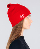 Шапка Noname Xc Knit Hat Dark Red