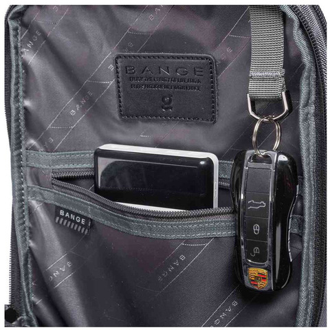 Картинка рюкзак однолямочный Bange BG-7086 black - 6