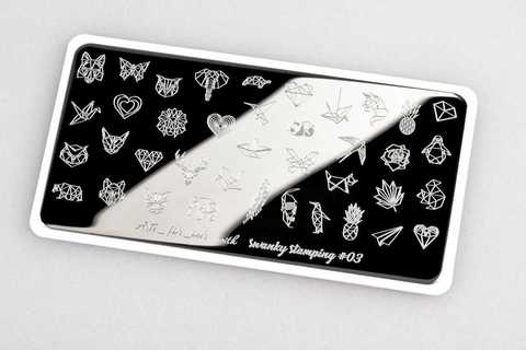 Пластина Arti for you with Swanky Stamping 03