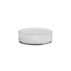 Gessi 316 54725#239 Мыльница настольная, цвет: белый/steel brushed фото