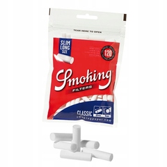 Фильтры для самокруток SMOKING SLIM CLASSIC 6*120*30 6*15mm