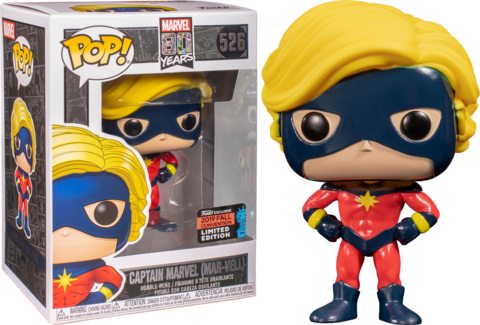 Funko POP! Marvel 80 Years: Captain Marvel (FunKon 2019 Exc) (526)