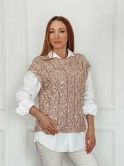 Мастер-класс по вязанию спицами джемпера 