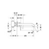 Duravit C.1 C11070004046 Смеситель для раковины, цвет-Black Matt