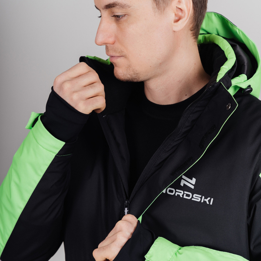 Nordski Extreme горнолыжный костюм мужской lime - 5