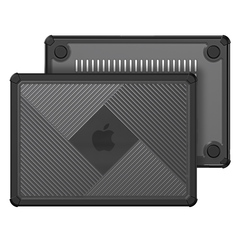 Двухкомпонентный защитный чехол тонированный для MacBook Pro 13.3 (2016-2021) от Dux Ducis, серии LCGH Series Protective Case