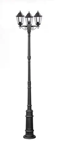 Фонарь уличный PETERSBURG M 79810MB E7 Bl Черный
