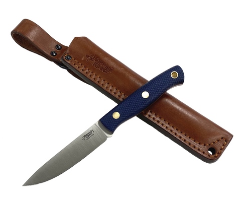 Нож Slender S, N690, микарта синяя, 211.0956