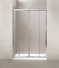 BelBagno Uno UNO-195-BF-2-170-C-CR Душевой уголок прямоугольный, цвет: хром