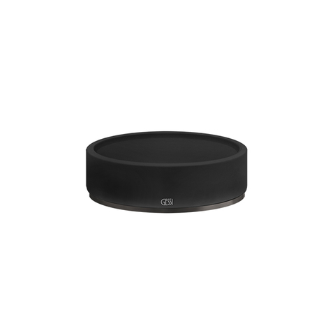 Gessi 316 54726#707 Мыльница настольная, цвет: черный/brushed black metal pvd