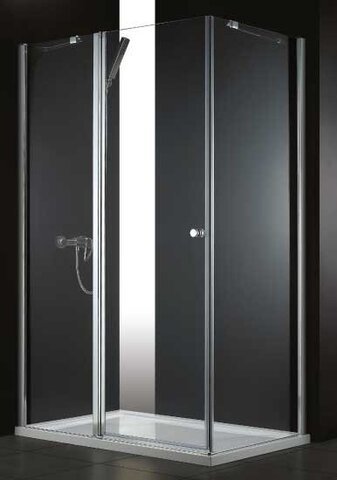 Cezares Elena ELENA-W-AH-1-120/80-P-CR-R Душевой уголок, цвет: хром