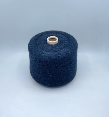Lanifico del Oliva (пр.Италия),art. Dulfine, 1300м/100гр, 37%Альпака 18% Меринос 45% Акрил, цвет-Синий меланж арт.28484