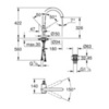 GROHE Atrio 32647003 Смеситель для раковины-чаши