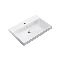 Kerama Marazzi Cubo CU.wb.70 Раковина подвесна 70.5х48.5см., с 1отв.под смеситель, цвет: белый глянцевый фото