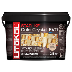 Затирка швов эпоксидная Litokol Starlike Evo S.825 Beige Havana, 2,5 кг