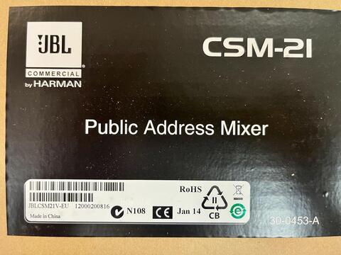 JBL CSM21