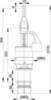 Alcaplast A06E Сливной механизм для системы инсталляции Ecology с высотой 1000 и 1200 мм.