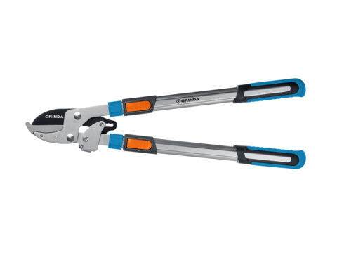 GRINDA TX-980A, 645 - 885 мм, кованные лезвия, храповый механизм, телескопический, контактный сучкорез, PROLine (424513)