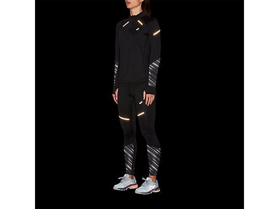 Asics Lite Show 2 Winter Tight утепленные тайтсы женские черные - 3
