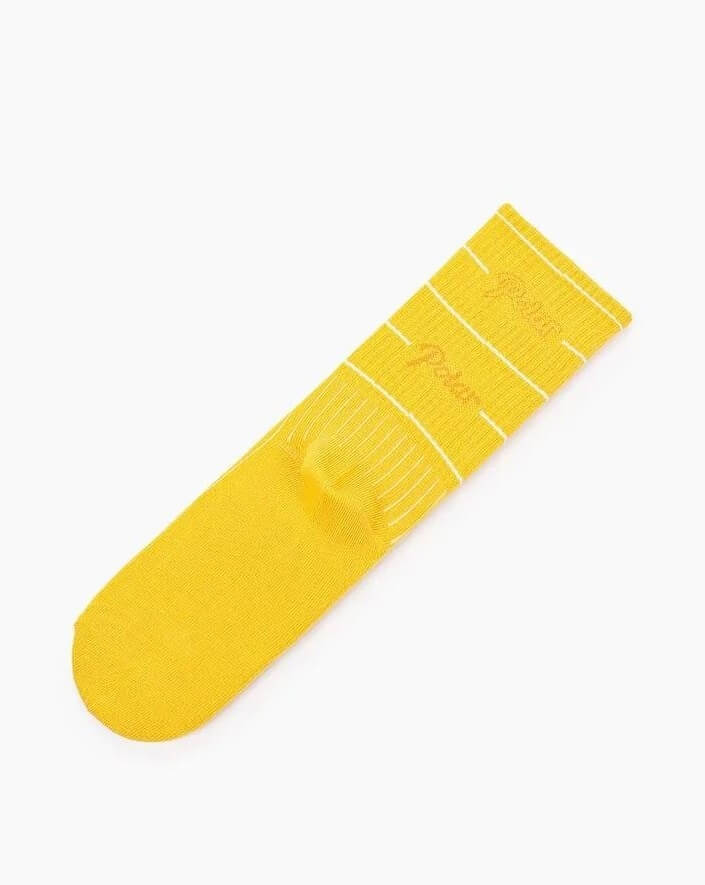 Женские высокие повседневные носки 361° Socks желтые - 2