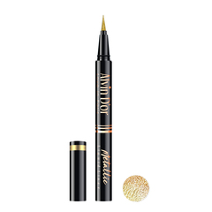 .Alvin D`or AD-52 Лайнер стойкий для век металлик metallic liquid liner 24h high тон 01золотой