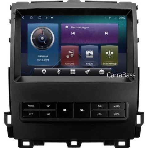 Магнитола Toyota Land Cruiser Prado 120,Lexus GX 470 (2002-2009) Android 11 4/64GB DSP 4G модель TO-447TS18
