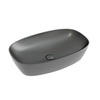Ceramica Nova Element CN6049MDH Умывальник чаша накладная овальная, 60x38, цвет: темный антрацит матовый