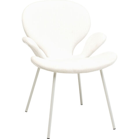 Фото: Стул с подлокотниками  KARE x Karim Rashid Soft Petal White Mono - основной вид