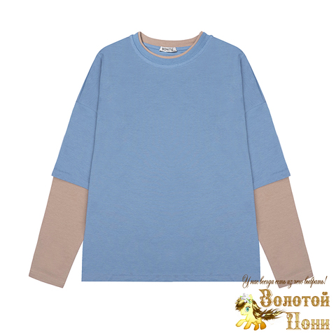 Лонгслив хлопок м (8-12) 260629-BK1825F.1