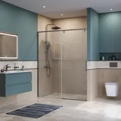 BelBagno SOFT_CLOSE-1-BF-1-150-C-GM Душевая дверь фото