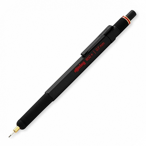 Карандаш механический Rotring 800+ Matte Black, 0.7 mm  (1900182)