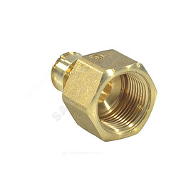 Муфта для PE-X труб радиальная латунь Дн 40х1 1/2" ВР GX109 Giacomini GX109Y077