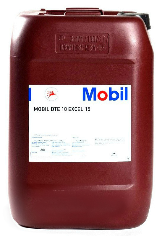 Гидравлическое масло Mobil DTE 10 Excel 15 минеральное 20л