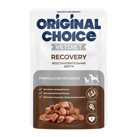 Original Сhoice VET Recovery консервы для собак и кошек восстановительная диета 85 гр