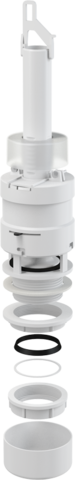Alcaplast A07 Сливной механизм для низко расположенного бачка UNI DUAL