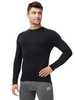 Термофутболка Norveg Soft Rollneck мужская с длинным рукавом чёрная - 2