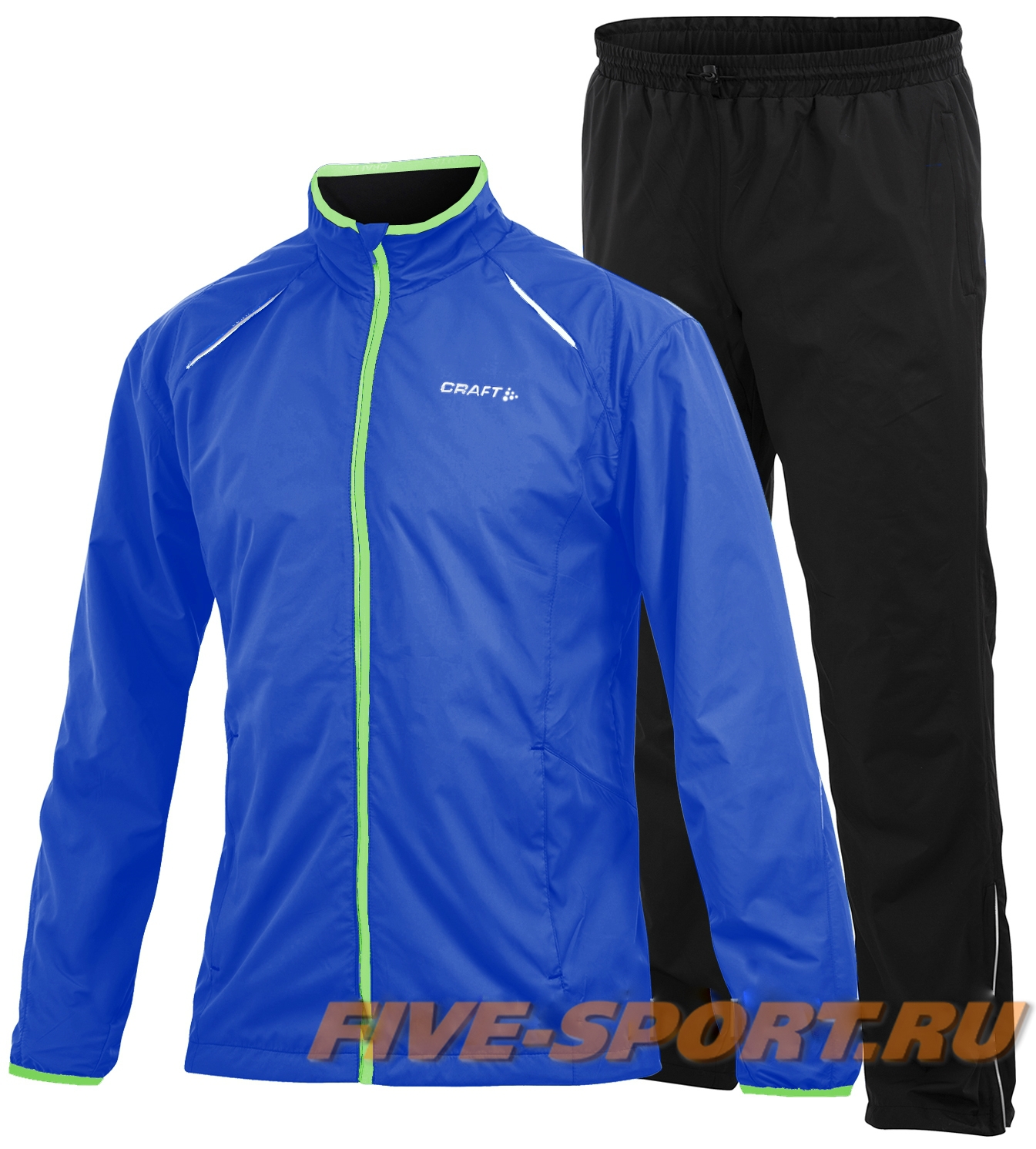 Костюм для бега Craft Active Run Wind мужской blue (2344)