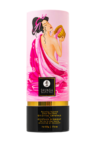 Соль мёртвого моря для ванны Shunga Oriental Crystals Афродизия 500гр