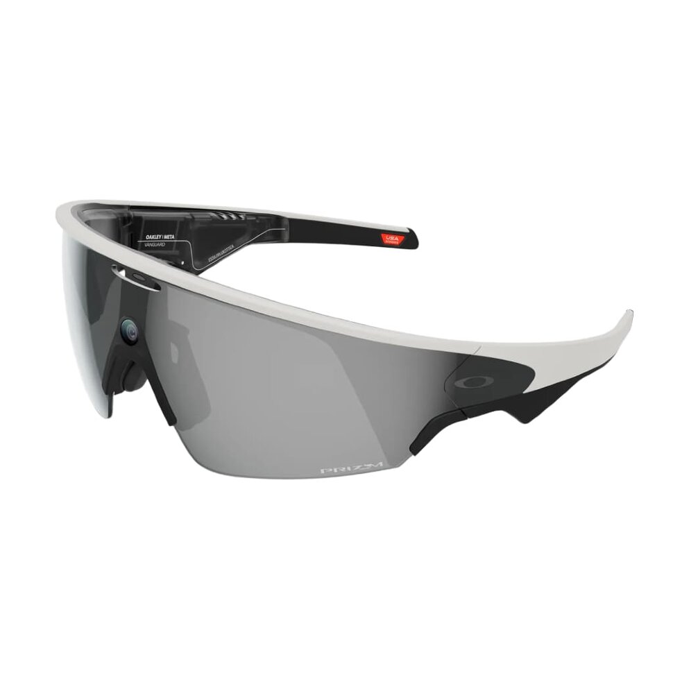 Умные очки Oakley Vanguard (Белая оправа, линзы Prizm Black)